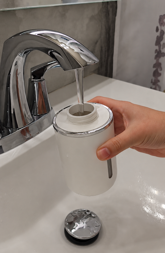 Dispensador Automático de Jabón con Sensor — Sin Contacto, Recargable USB-C