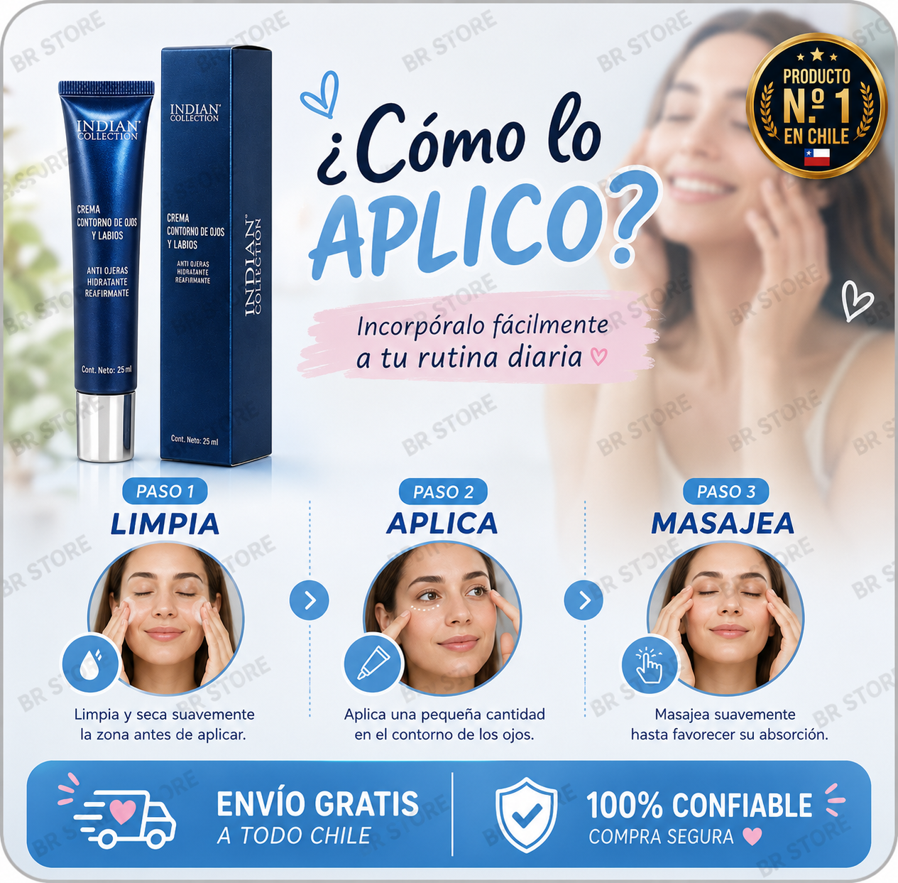 CREMA ANTIOJERAS INDIAN COLLECTION 25ML 🧴