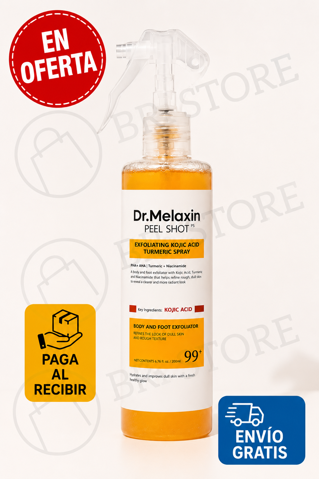 Dr. Melaxin Peel Shot® | Exfoliación Avanzada para una Piel Más Suave, Uniforme y Radiante.